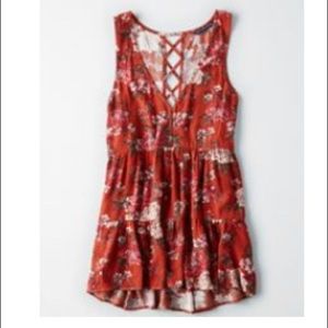 American Eagle Tiered Tank Size XS